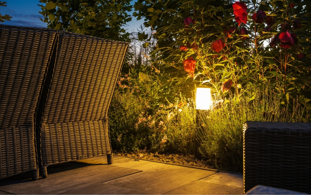 outdoor lighting standard vs low voltage led lighting