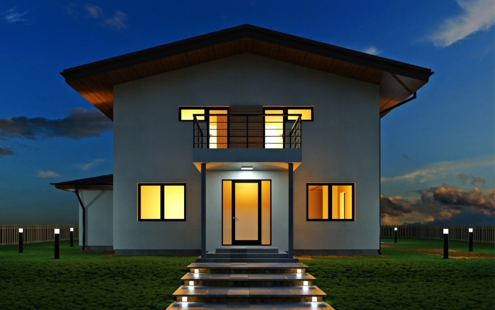 outdoor lighting standard vs low voltage led lighting