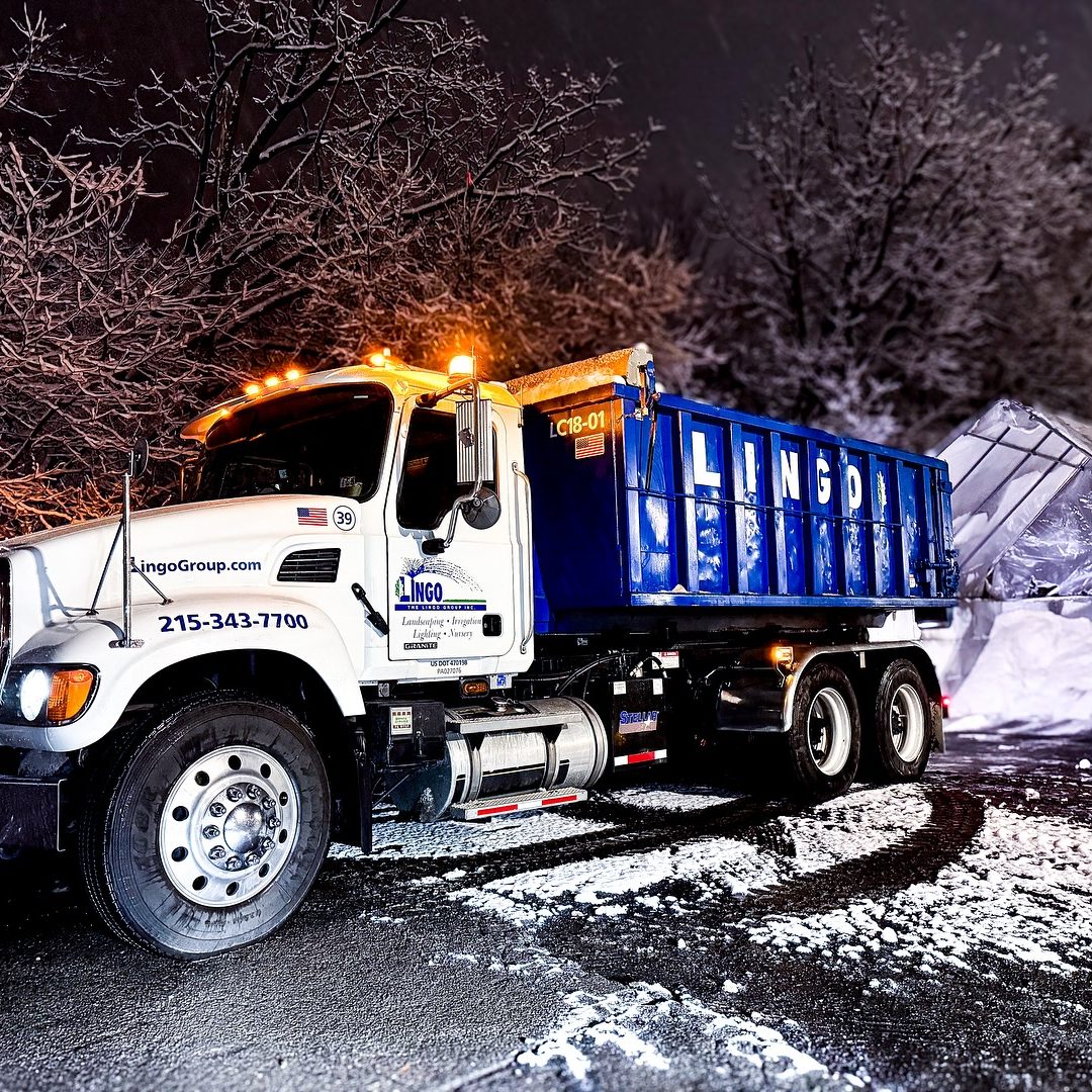 commercial snow removal bucks county
