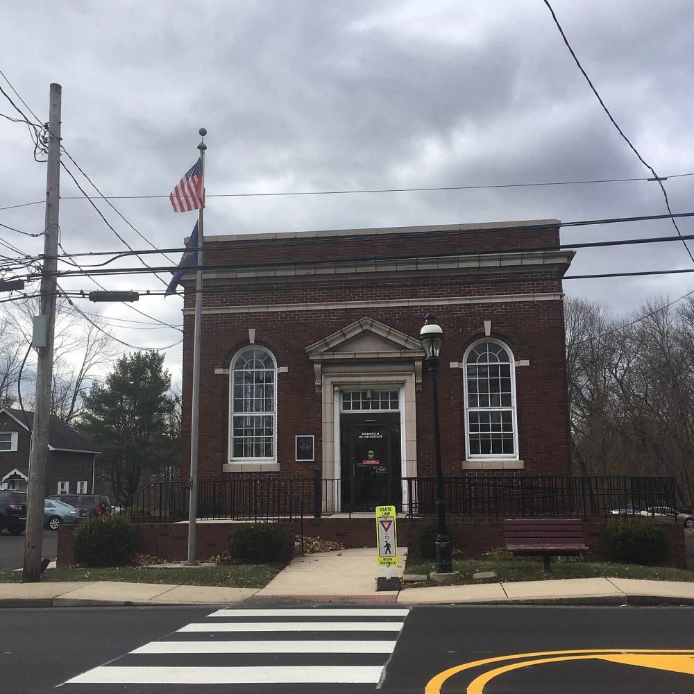 Chalfont Borough Hall in Chalfont, Bucks County, Pennsylvania